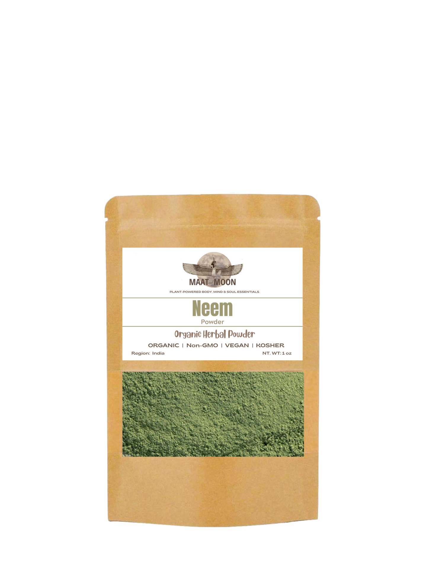 Neem Leaf Powder 1 oz - Organic Herbs | Powder