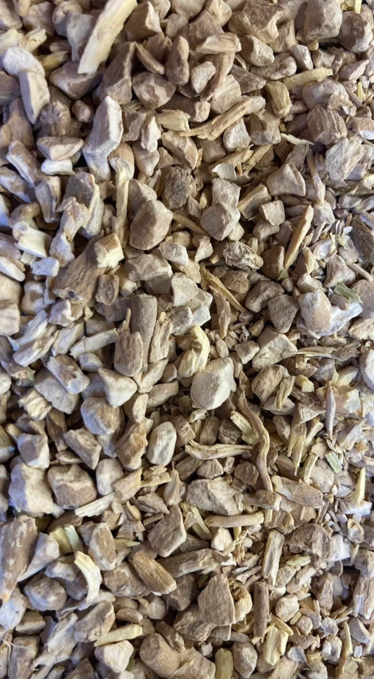 Ashwagandha Root 2.5 oz - Organic Herbs | Non-GMO | Vegan | Kosher | Caffeine Free | No Fillers | No Additives