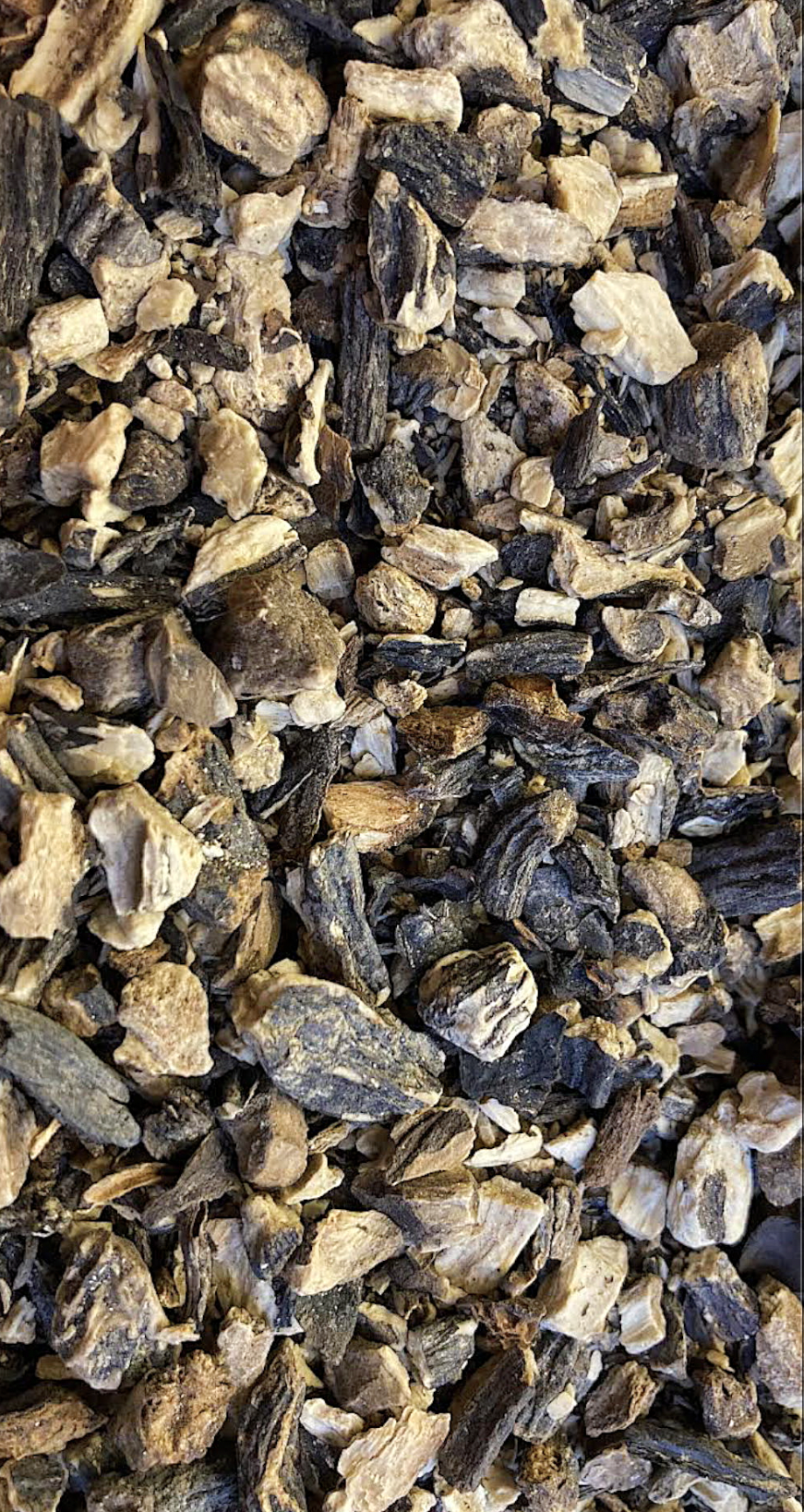 Comfrey Root 3 oz - Organic Herbs | Cut & Sifted