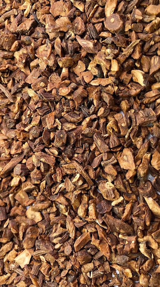 Roasted Dandelion Root 3 oz - Organic Herbs | Cut & Sifted