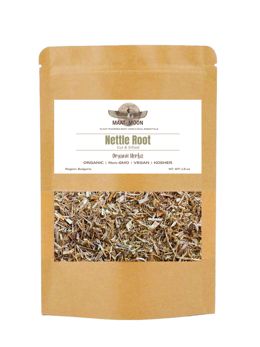 Nettle Root 1.5 oz - Organic Herbs | Cut & Sifted