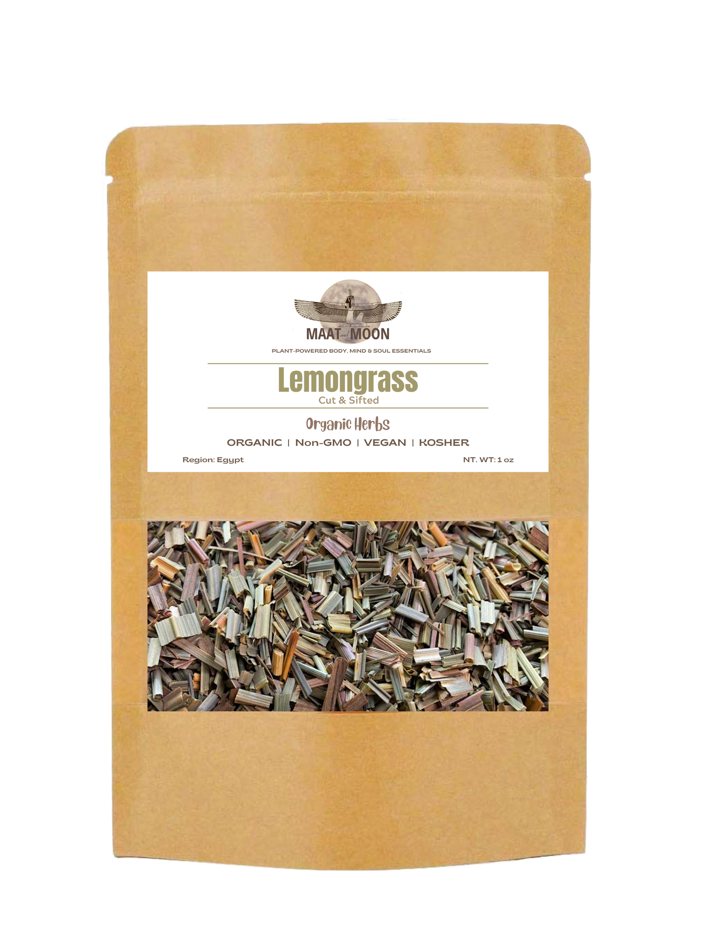 Lemongrass 1 oz - Organic Herbs | Cut & Sifted