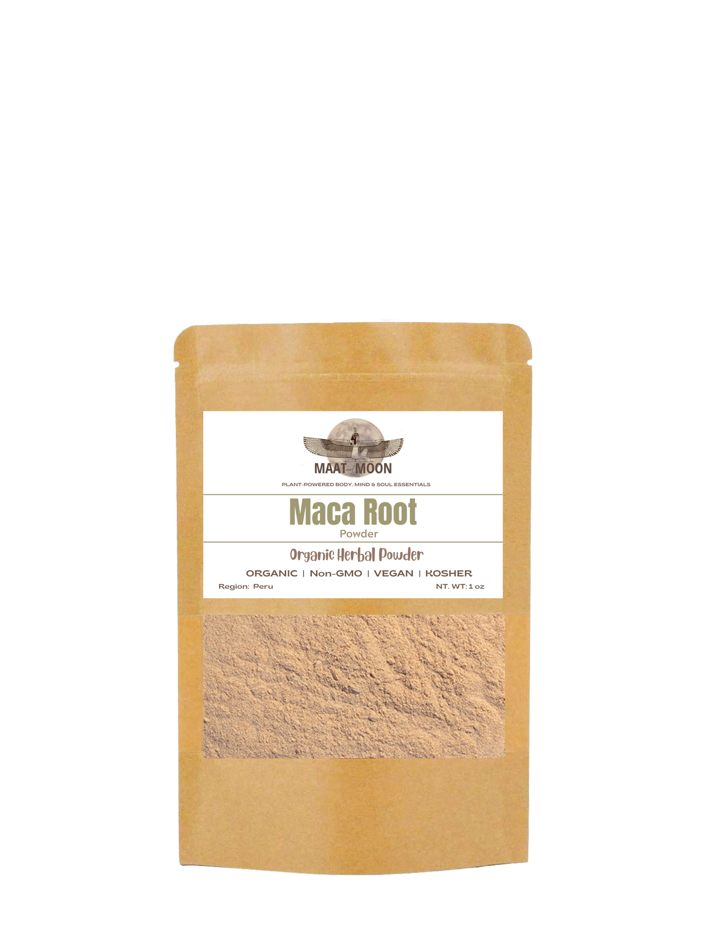 Maca Root Powder 1 oz - Organic Herbs | Powder