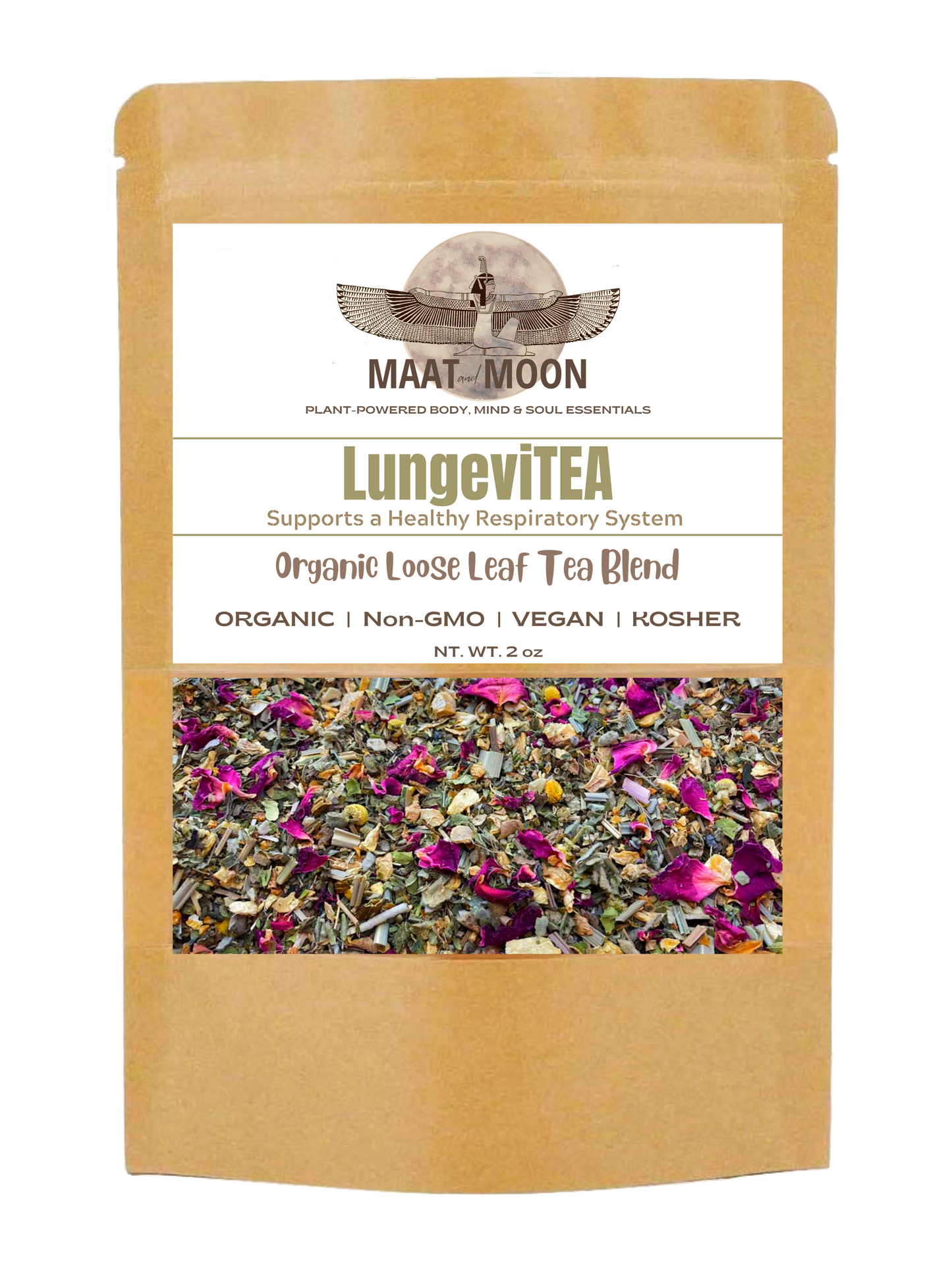 LungeviTEA 2 oz | Organic Loose Leaf Tea Blend