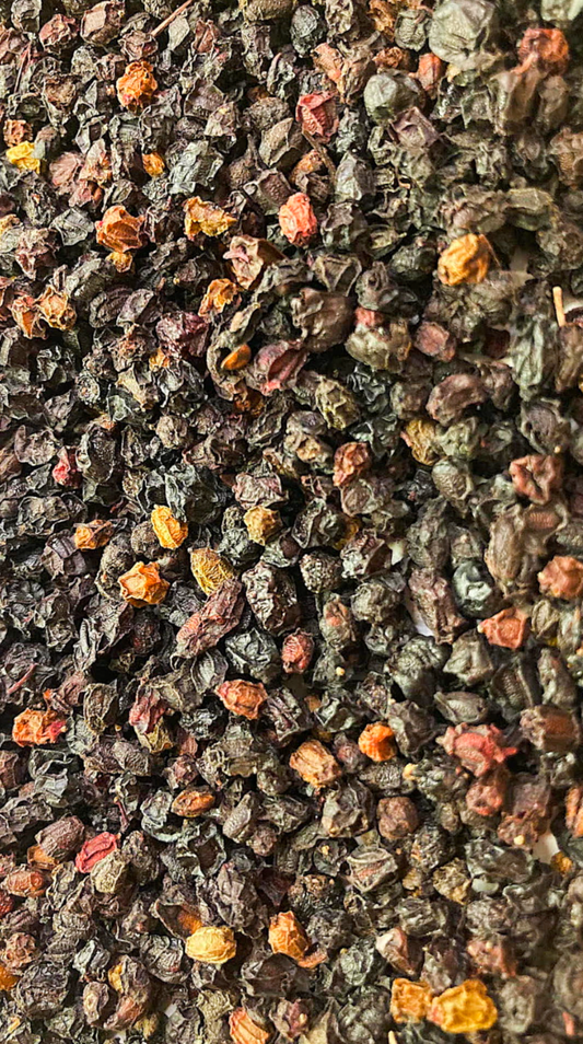 Whole Elderberries 2.5 oz - Organic Herbs | Cut & Sifted