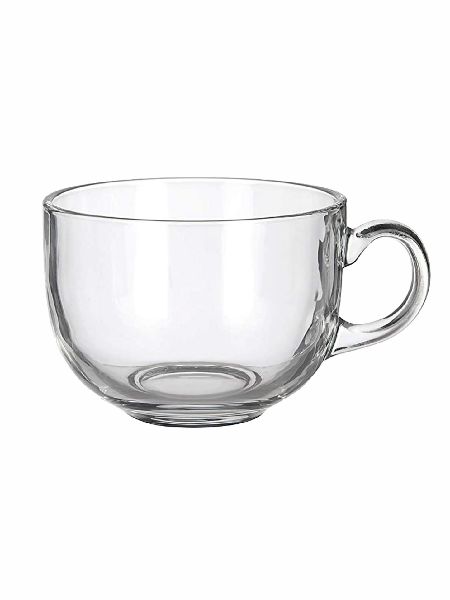 Glass Wide Mouth Mug | 16 oz